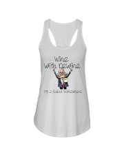 Wine With Dewine 3 Ladies Flowy Tank thumbnail