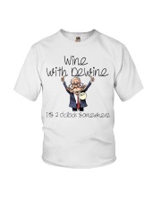 Wine With Dewine 3 Youth T-Shirt thumbnail