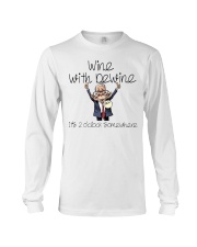 Wine With Dewine 3 Long Sleeve Tee thumbnail