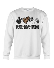 Peace Love Racing Crewneck Sweatshirt tile