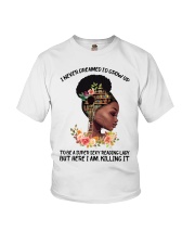 Black Girl Loves Books Youth T-Shirt tile