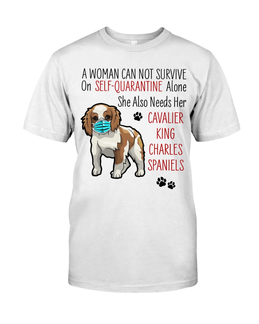Cavalier KC Spaniel Quarantined Classic T-Shirt