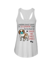 Cavalier KC Spaniel Quarantined Ladies Flowy Tank thumbnail
