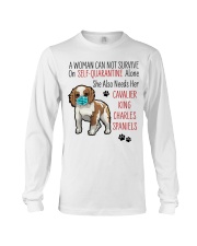 Cavalier KC Spaniel Quarantined Long Sleeve Tee thumbnail