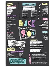 Back To The 90s 11x17 Poster front