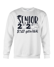 Senior 2020 Getting Real Crewneck Sweatshirt thumbnail