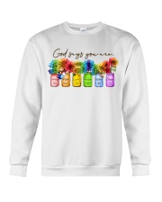 God Say You Are Crewneck Sweatshirt tile