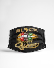 Black Queen Face Mask Cloth face mask aos-face-mask-lifestyle-22