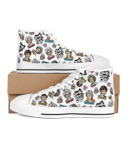 Golden Girls Shoes Men's High Top White Shoes thumbnail