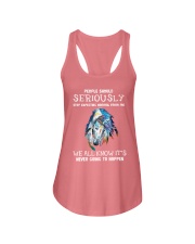 Never Going To Happen Ladies Flowy Tank thumbnail