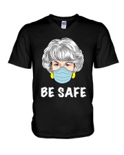 Be Safe GG V-Neck T-Shirt thumbnail
