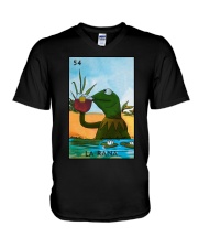 La Rana Kermit The Frog V-Neck T-Shirt tile