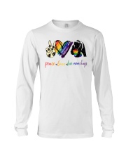 Peace Love Mom Hugs Long Sleeve Tee tile
