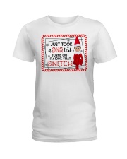 I'm 100 That Snitch Ladies T-Shirt thumbnail