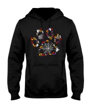 Halloween Dog Paw Nurse Hooded Sweatshirt tile