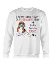 Beagles Quarantined Crewneck Sweatshirt thumbnail