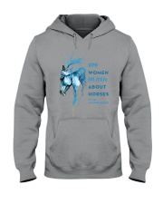 Crazy About Horses Hooded Sweatshirt thumbnail