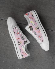 Schitt's Creek Men's Low Top White Shoes aos-complex-men-white-high-low-shoes-lifestyle-inside-left-outside-left-01