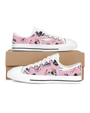 Schitt's Creek Men's Low Top White Shoes inside-right-outside-right