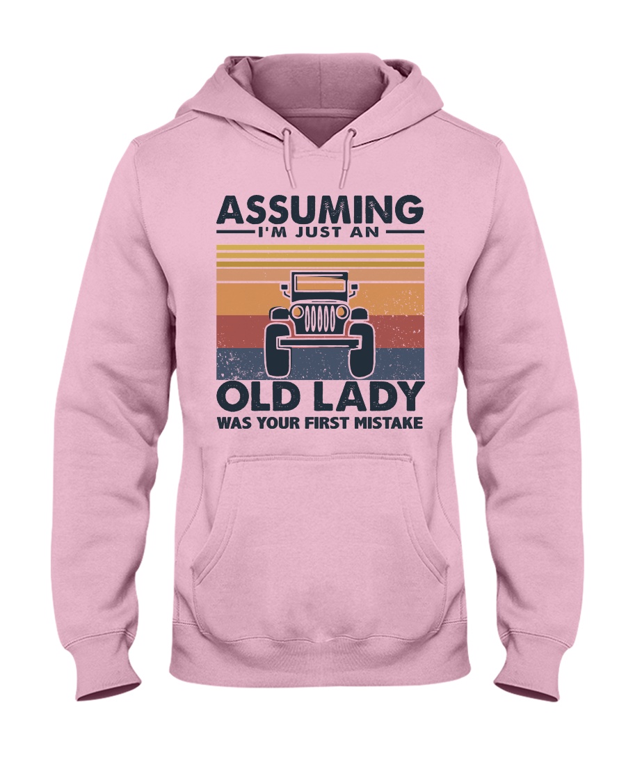 Old Lady Jp Hooded Sweatshirt