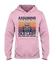Old Lady Jp Hooded Sweatshirt front