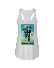 Day Of The Dead Ladies Flowy Tank tile