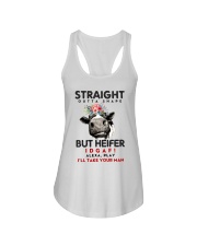Straight Outta Shape Heifer Ladies Flowy Tank thumbnail