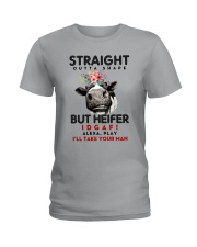 Straight Outta Shape Heifer Ladies T-Shirt front