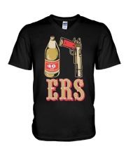 40 ERS V-Neck T-Shirt tile