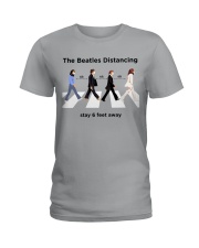 The Beatles Distancing Ladies T-Shirt thumbnail