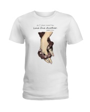 Love One Another Ladies T-Shirt front