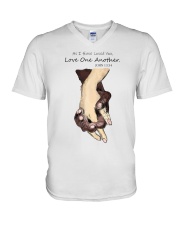 Love One Another V-Neck T-Shirt tile