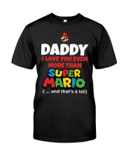 Daddy Super Mario Classic T-Shirt front