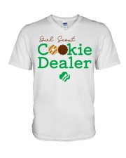 Girl Scout Cookie Dealer V-Neck T-Shirt tile