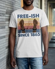 Freeish Since 1865 Classic T-Shirt apparel-classic-tshirt-lifestyle-front-40