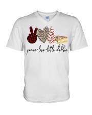 Peace Love Little Debbie V-Neck T-Shirt tile