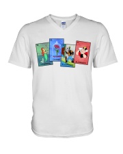 DN Loteria V-Neck T-Shirt tile