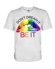 Don't Dream It Be It V-Neck T-Shirt thumbnail