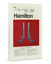 Hamilton An American Musical 24x36 Gallery Wrapped Canvas Prints thumbnail