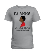 Black Glamma Ladies T-Shirt front