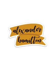 Alexander Hamilton Sticker - Single (Vertical) front