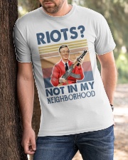 Riots Not In My Neighborhood Classic T-Shirt apparel-classic-tshirt-lifestyle-front-51