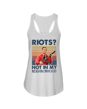 Riots Not In My Neighborhood Ladies Flowy Tank tile