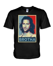 Brotha Shirt V-Neck T-Shirt tile