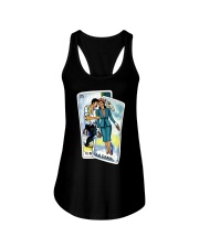 El Borracho La Dama Loteria Ladies Flowy Tank tile