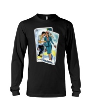 El Borracho La Dama Loteria Long Sleeve Tee tile