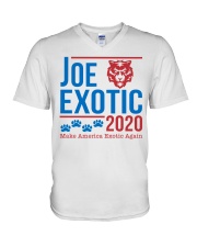 Make US Exotic Again V-Neck T-Shirt thumbnail