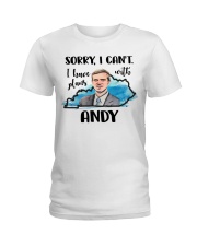 Have Plans With Andy Ladies T-Shirt thumbnail