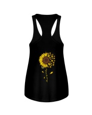 You Are My Sunshine Black Ladies Flowy Tank tile
