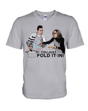 Fold It In Schitt's Creek V-Neck T-Shirt tile